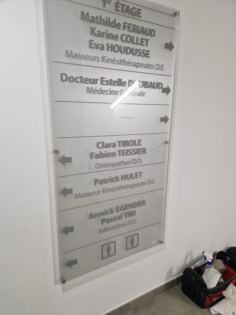 Signalétique Maison Médicale 4